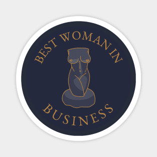 Best Woman in Business Magnet